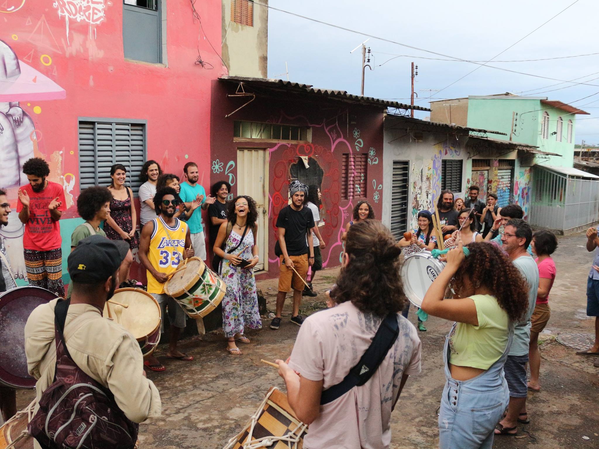 Atividades formativas e culturais do MErcado Sul Vive. Foto: Webert da Cruz