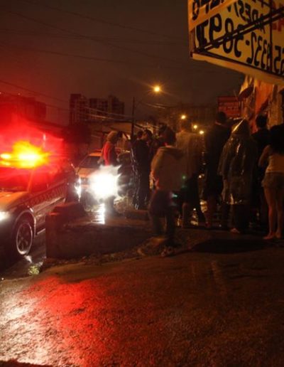 Polícia Militar no abrir das portas da ocupação MSV. Foto: arquivo MSV